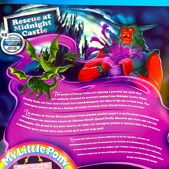MY LITTLE PONY NWT ORIGINAL 1983 COLLECTION RESCUE AT MIDNIGHT CASTLE 40 YEARS - Picture 10 of 10